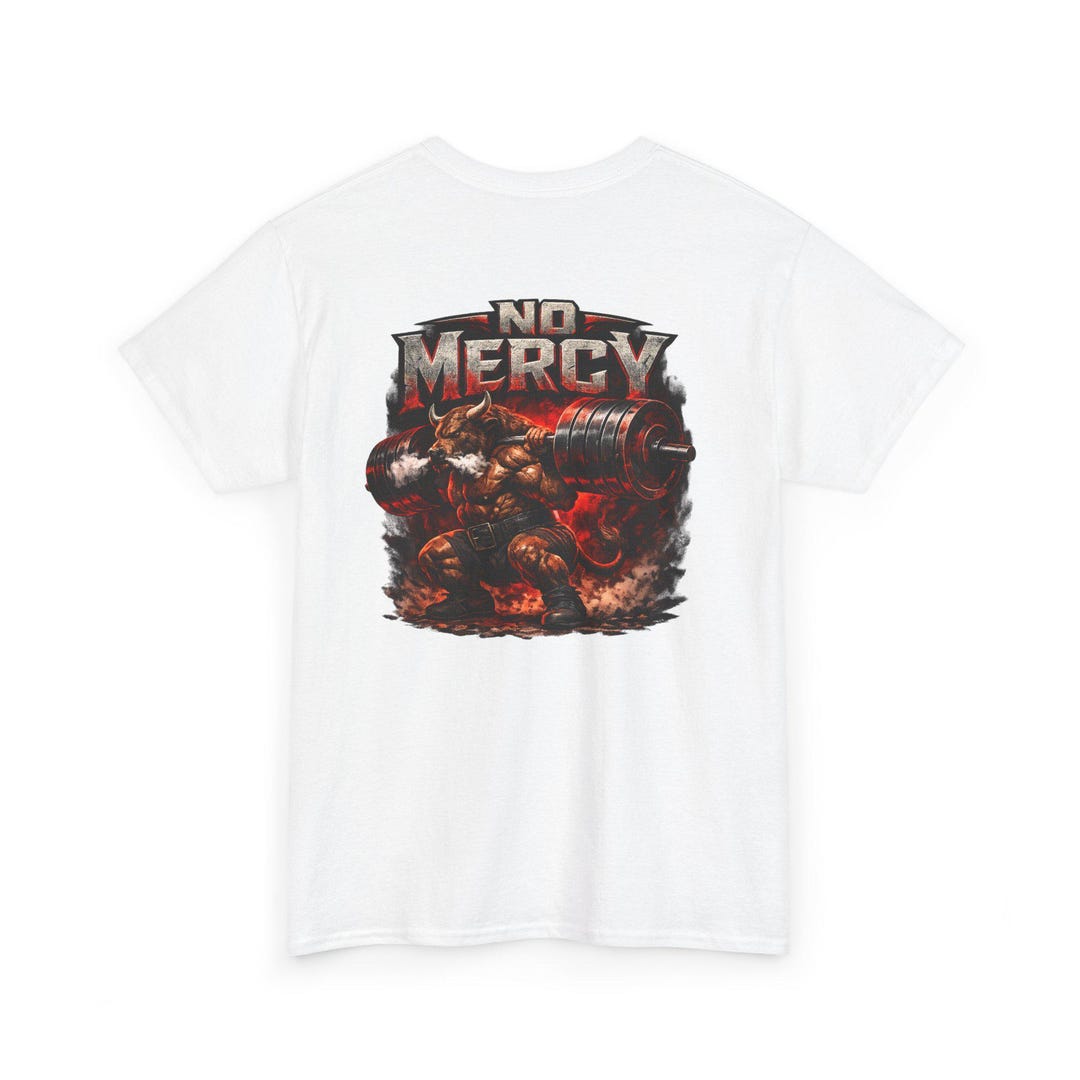 No Mercy Graphic Tee | Heavy Metal Dwarf Warrior Illustration - Etsy