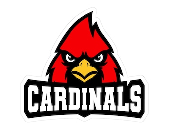 Cardinals Mascot  Sticker