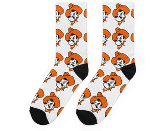 Pistol Pete Pattern Crew Socks
