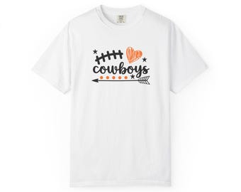 Cowboys Heart Football T-Shirt