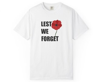 Lest We Forget Poppy T-Shirt