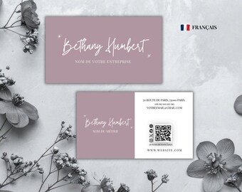 Printable Business Card for Photographers | Editable Design | Professional Business Card | Customizable Template on Canva