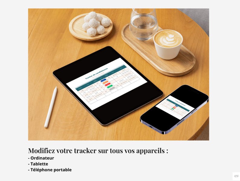 Canvas ansökningsspårare | Jobbsökningsspårare | CV-organisatör | Professionell mall | Direktnedladdning bild 8