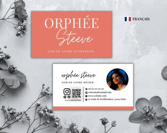 Printable Business Card for Web Developers | Editable Design | Professional Business Card | Customizable Template on Canva