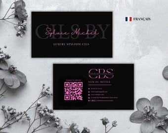 Printable Business Card for Estheticians | Editable Design | Professional Business Card | Customizable Template on Canva