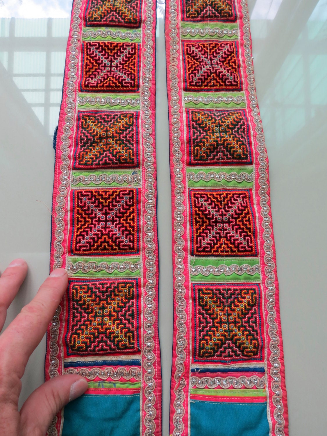 Hmong Fabrics Hmong Textiles Tribal fabrics Ethic | Etsy