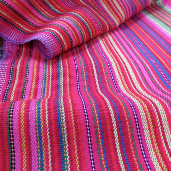 Handwoven cotton  fabrics, Hmong textiles, Ethic fabric, Table runner-from Thailand