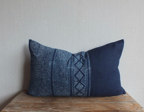 Batik Bolster Cushion Throw Pillows Decorative Sofa Cushion Etsy