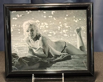 Gerahmtes Marilyn-Monroe-Foto (8x10 Zoll) aus dem Casa Mañana Theatre, Reproduktion aus dem Theater, Fort Worth, Texas