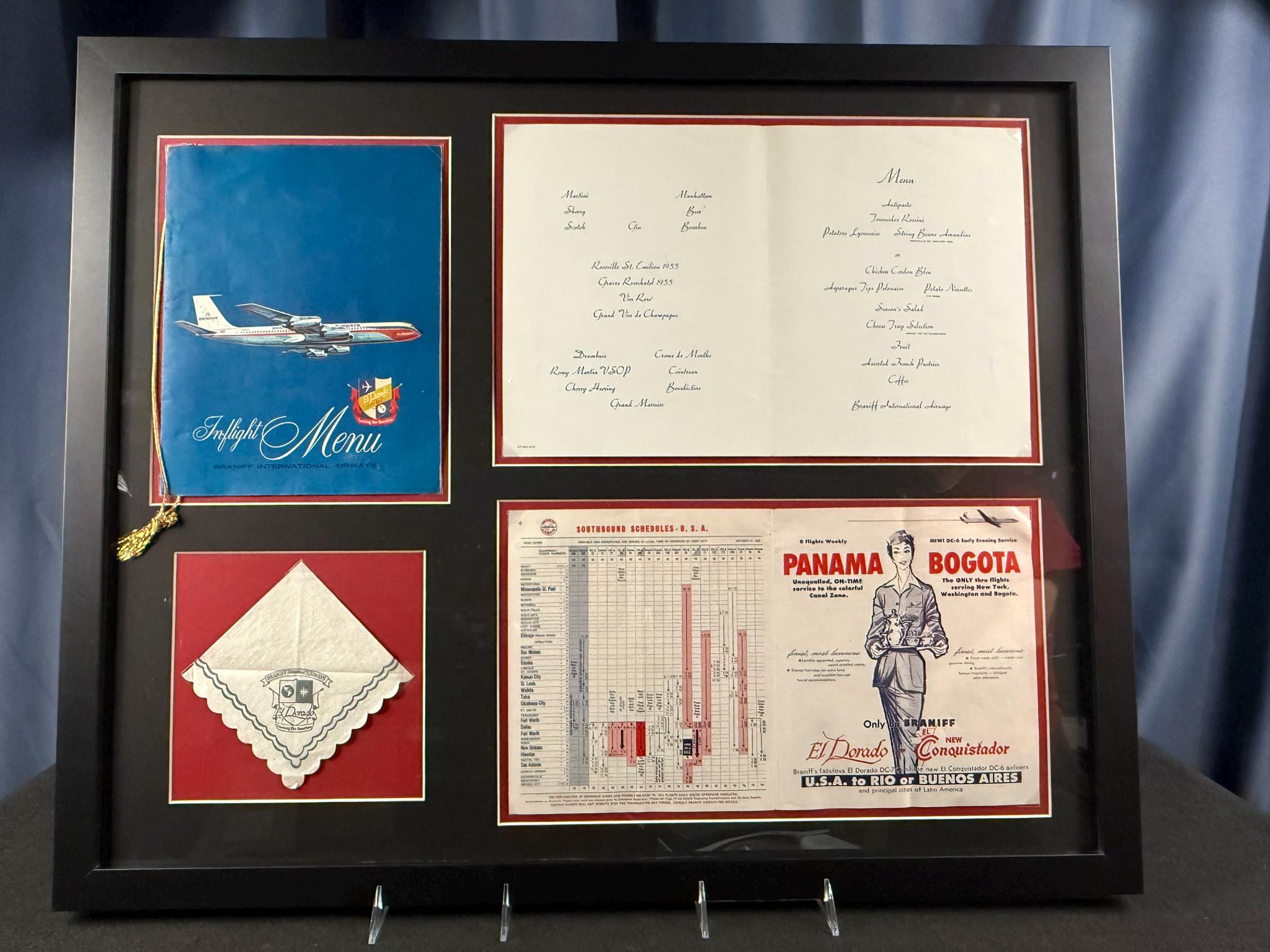 ブラニフ航空　60年代 機内配布用 マッチ 完全セット／非売品 ジラルド プッチ Braniff Airlines Memorabilia - Etsy