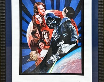 Star Wars Celebration IV Key Art von Randy Martinez – Zu sehen auf https://dallasrediscovered.com
