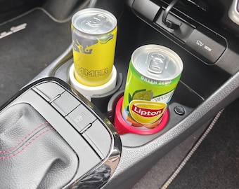 Canverter — Cupholder Inzetstuk voor 250ml Blikjes | 3D Geprint PETG | Eigen Tekst Mogelijk | Meerdere Kleuren