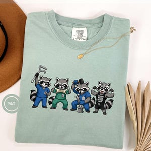 Silly Ortho Shirt, Funny Orthopedics Tee with Raccoon Surgery Crew, Orthopedist Gift, Ortho Nurse Work Shirt, Comfort Colors Tee