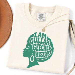 Comfort Colors® Gullah Geechee Heritage Shirt African American Culture Tee, Black History Pride Shirt, Melanin Gift