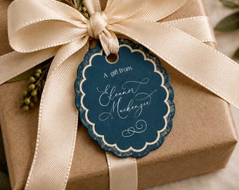 Personalized Woodland Gift Tags | Elegant Forest Animal Gift Tags