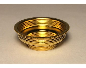 Nouvel adaptateur à collerette extensible en laiton massif n° 1 à n° 2 pour brûleur de lampe à pétrole #CO002