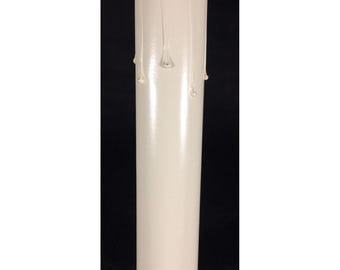 新品 6インチ アイボリー ドリップ スタンダード ランプ ライト ソケット シャンデリア キャンドル カバー #CC975i