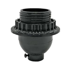 Nieuwe fenolische aan/uit korte sleutelloze lampfitting met schroefdraad en ring #SO687