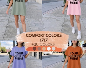 Bundel T-shirt T-shirt Comfort Colors 1717 | 30 kleuren (digitale download)