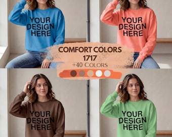 Bundel T-shirt T-shirt Comfort Colors 1717 | 30 kleuren (digitale download)