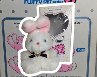 Vintage Iwaya 1983 Mumble Bunny Rabbit Toy - Etsy