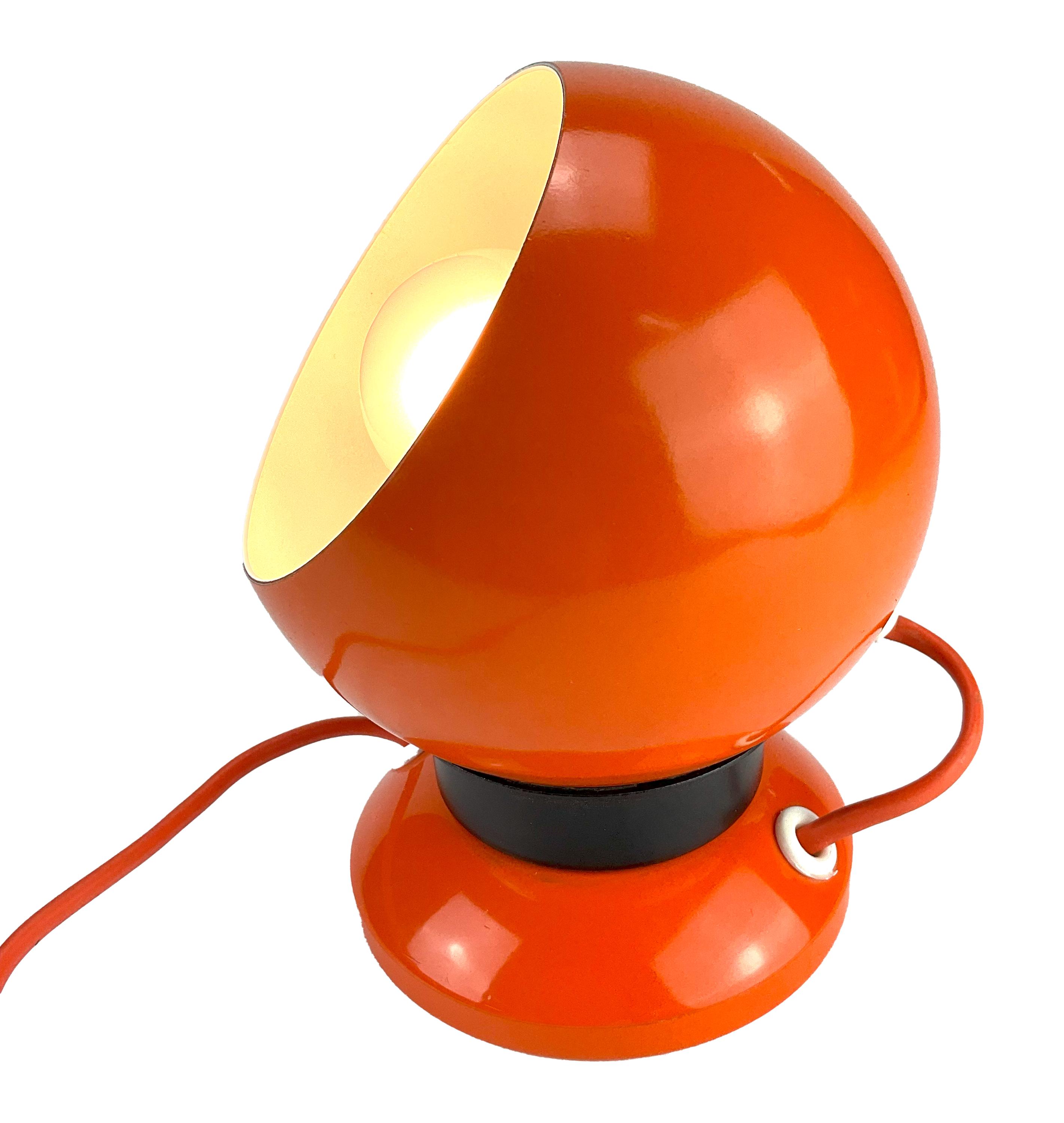 Vintage Danish Eye-shaped Table Lighting by E.S. Horn in