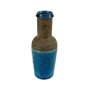 Vintage Danish Glazed Stoneware Vase by Nils Kähler, HAK studio pottery 1960s