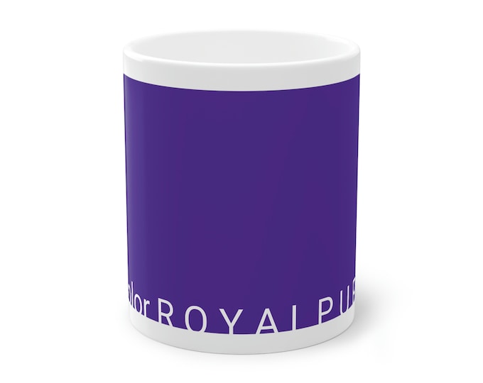 50s Colors - ROYAL PURPLE - Standard Mug, 11oz