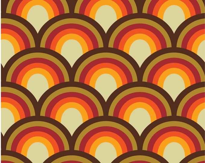 Vintage Danish Design Fabric by the Metre - Iconic 60s and 70s Ecological Material