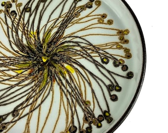 Ellen Malmer, Royal Copenhagen Baca Fajance dish , Mid-century 1970.