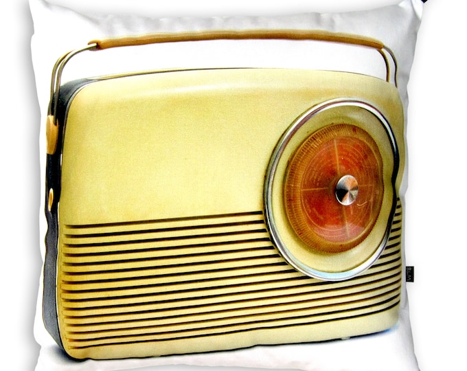 GPO Rydell Retro Portable Radio - Decorative Cushion