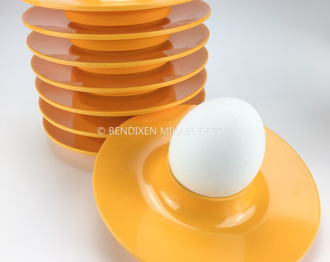 Egg Cup, ROSTI - Mepal Melamine Vintage Iconic Danish Design, Sold as a Set of Two Egg Cups.