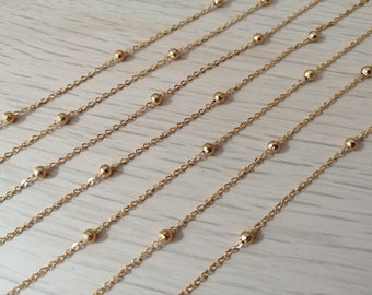 Gold stainless steel bracelet, anklet or necklace - Stainless steel jewelry - Layering jewelry - Everyday jewelry - Custom jewelry