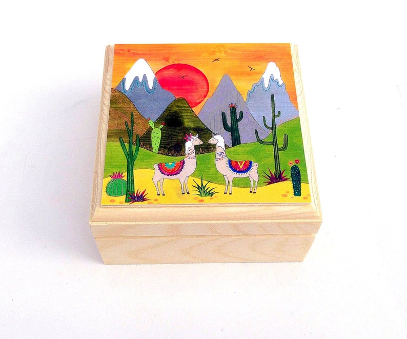 llama toy box