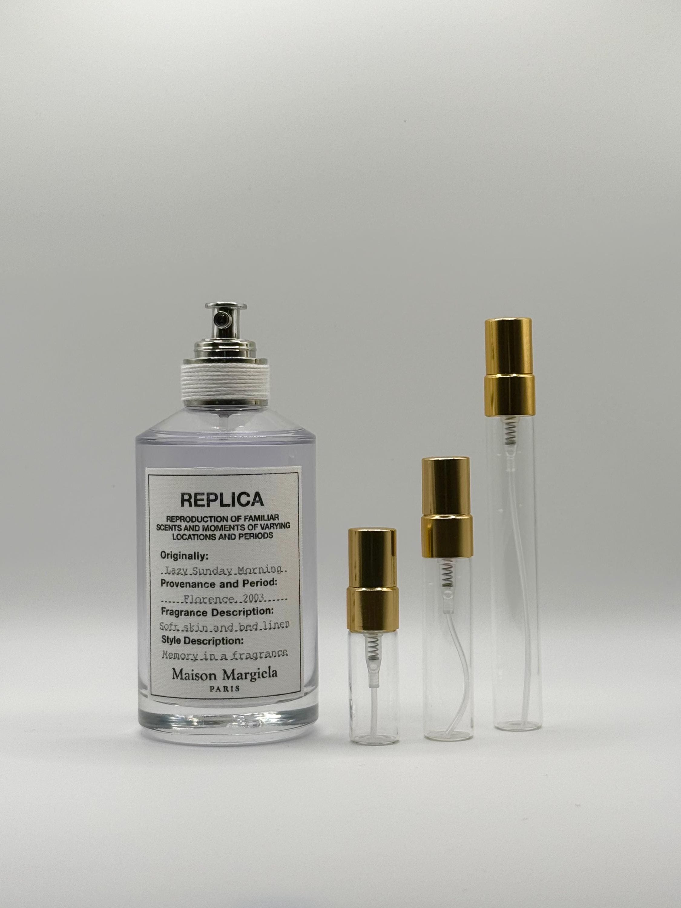 Maison Margiela Replica Lazy Sunday Morning – 3ml / 5ml / 10ml 
