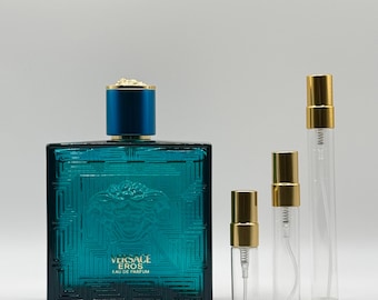 Versace Eros – 3ml / 5ml / 10ml Travel Spray (Glass Atomizer)