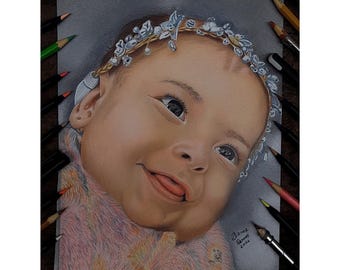 Personalized Realistic Drawing from Photo • Custom Pencil Portrait • Anniversary Gift for Couple • Memorial Art Commission • Hand-drawn Art