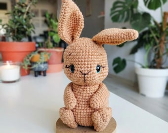 Crochet Baby Rabbit Amigurumi Pattern (PDF Download)