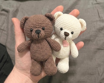 Teddy Bear Crochet Pattern: Amigurumi Plush Toy (PDF Pattern English)