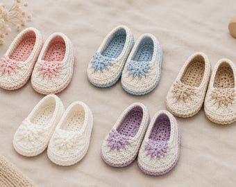 Mönster för virkade babyskor | Favoritstövlar i PDF-format | Handledning för vita babyskor för nyfödda