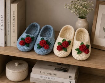 Mönster för virkade babyskor | PDF-guide för favoritskor | Handledning för vita babyskor för nyfödda | 0 till 3 månader, babyskor med blommor