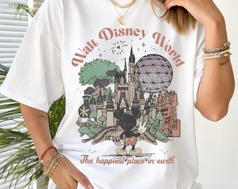 Retro Mickey Disneyworld Comfort Colors png, Walt Disneyworld png, Mickey And Friends png, Disney 2026 png, Disneyworld Matching png