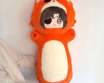 Red Hood Inspired Body Pillow 80cm, Anime Anti Hero Plush Cushion