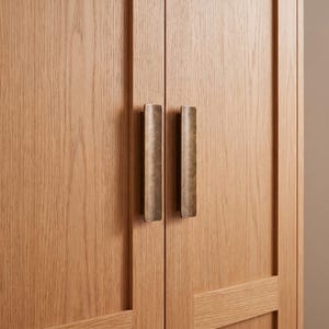 Nordic Copper Cabinet Handle – Modern Kitchen Door Pull, Vintage Furniture Handle, Wardrobe & Drawer Hardware