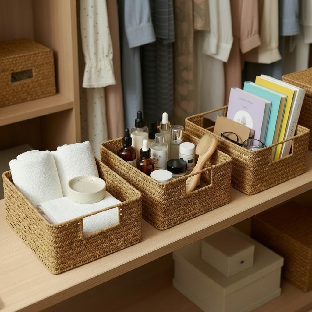 Rattan basket - Etsy 日本