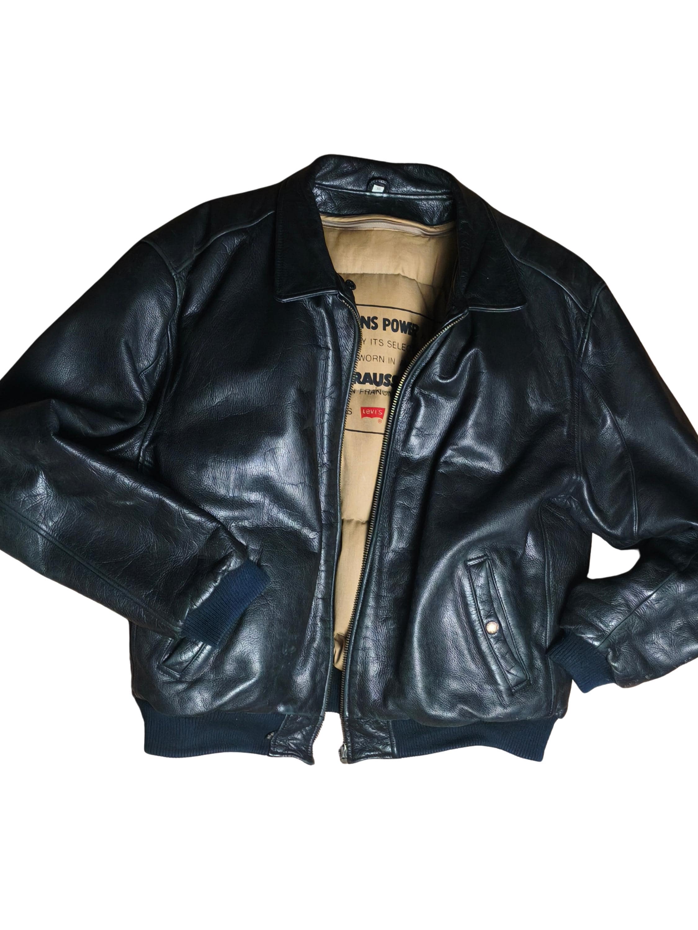 Levis leather jacket - Etsy 日本