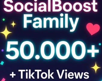 Pacchetto di oltre 50.000 visualizzazioni TikTok | economico | ricarica per 30 giorni | servizio di alta qualità
