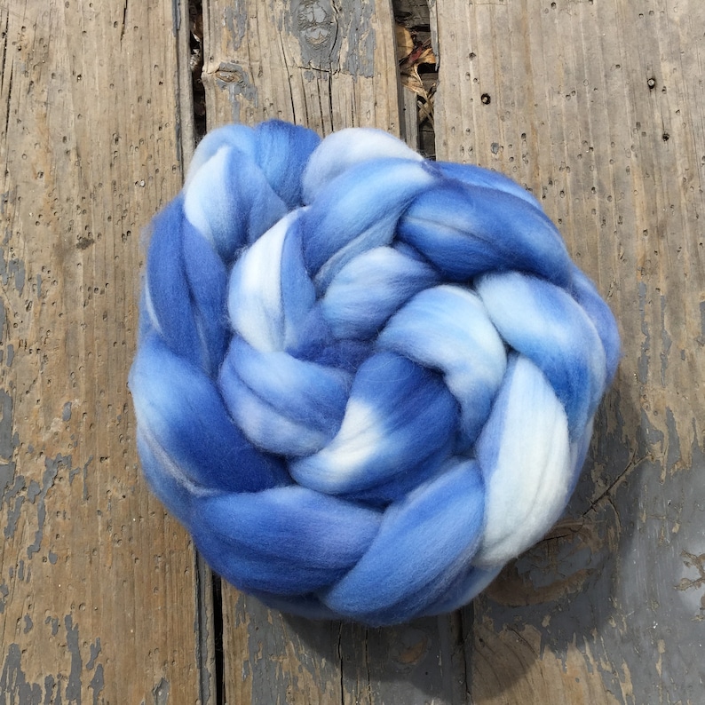 Dragon Sky Starsheep Targhee Sock Braids