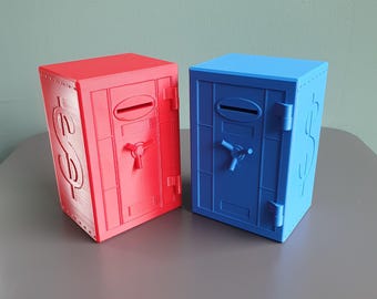 3D Printable: Unopenable Piggybank 'Safe' (Digital Download)
