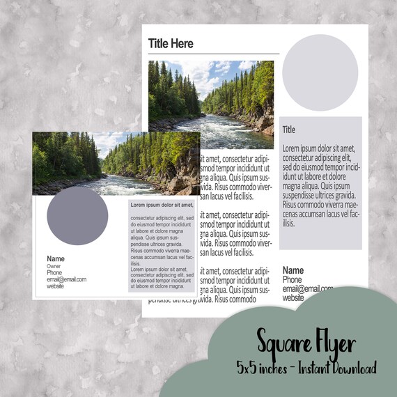 Postcard Template Photoshop